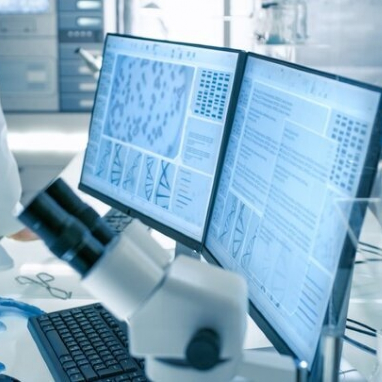 University researchers conducting interdisciplinary research in advanced laboratories with academic funding support